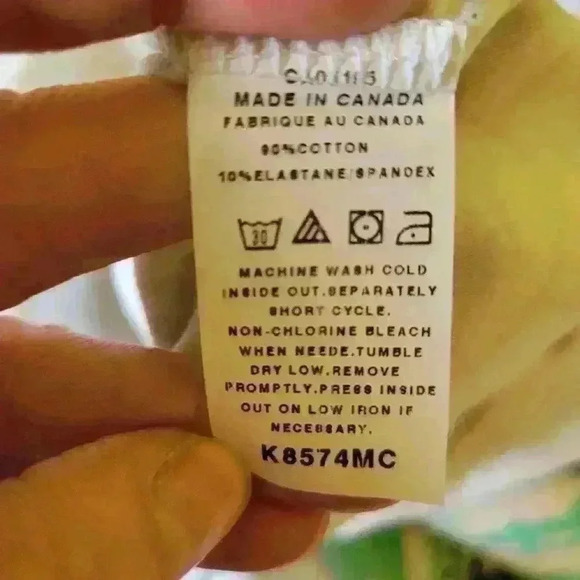 Picadilly Fashions | Paisley Tank Sleeveless Top with Zipper - Picture 5 of 5